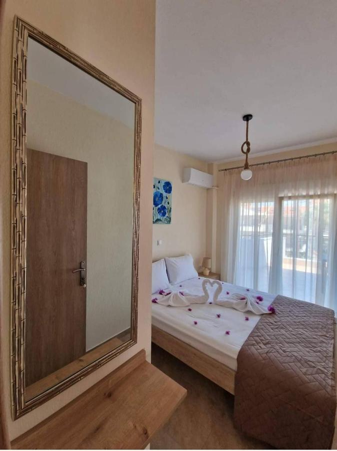 Xanthiotis Apartments Skala Rachoni  Bagian luar foto