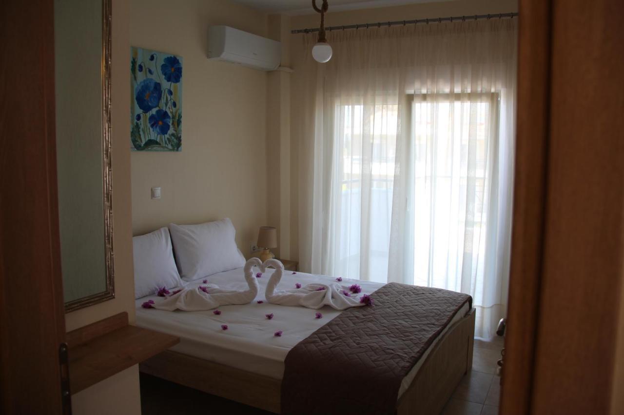 Xanthiotis Apartments Skala Rachoni  Bagian luar foto