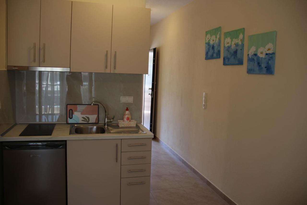 Xanthiotis Apartments Skala Rachoni  Bagian luar foto