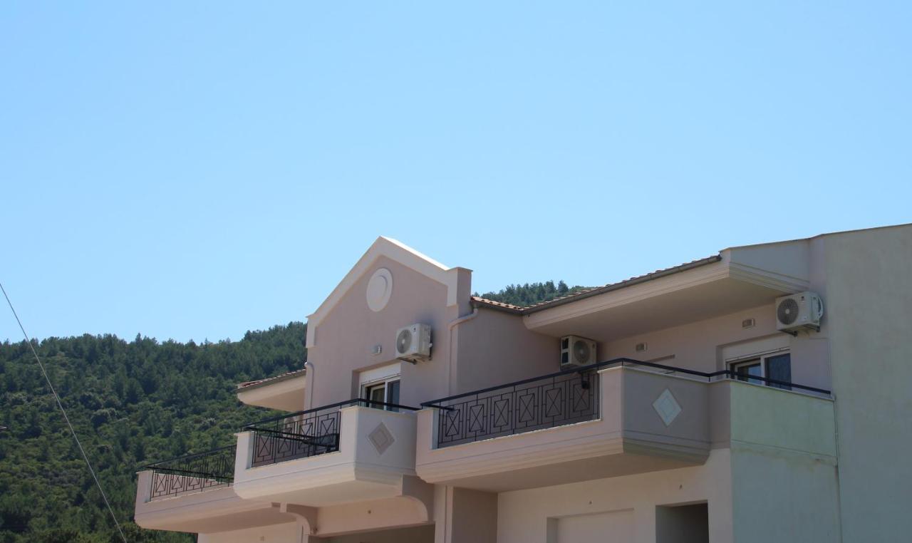 Xanthiotis Apartments Skala Rachoni  Bagian luar foto