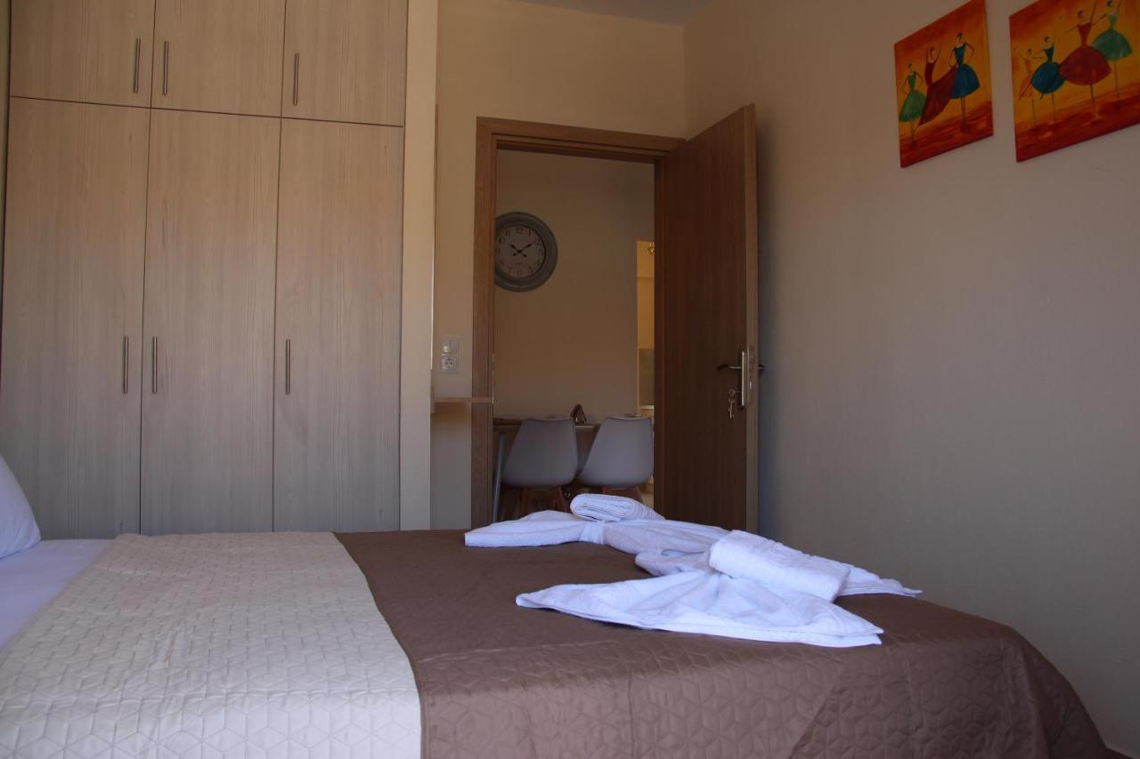 Xanthiotis Apartments Skala Rachoni  Bagian luar foto